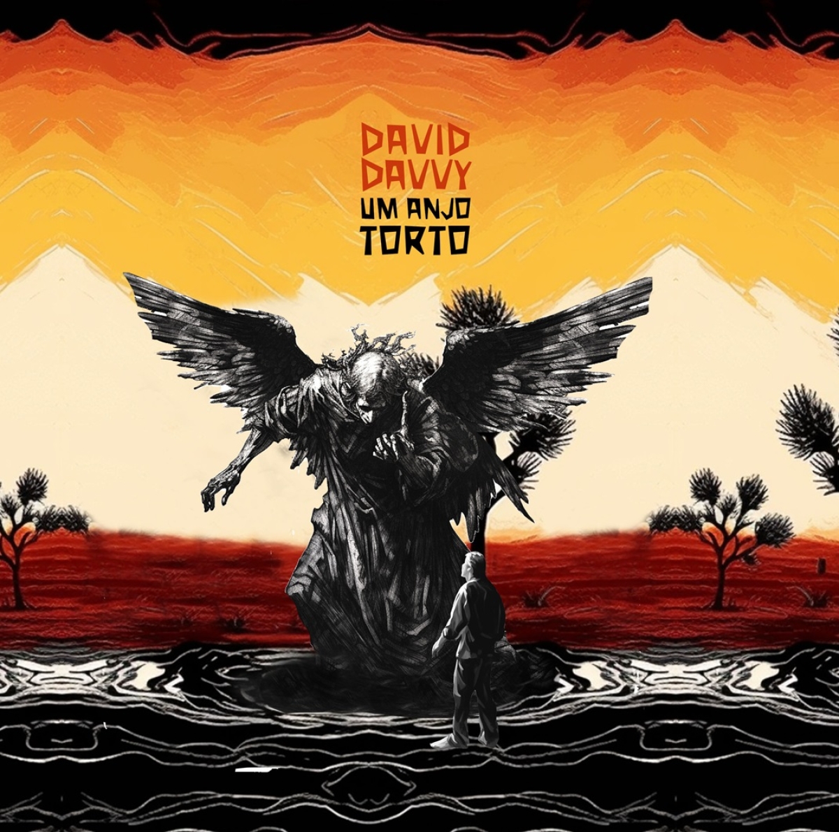 "Um Anjo Torto" é o segundo single da carreira solo de David Davvy - Imagem: Divulgação