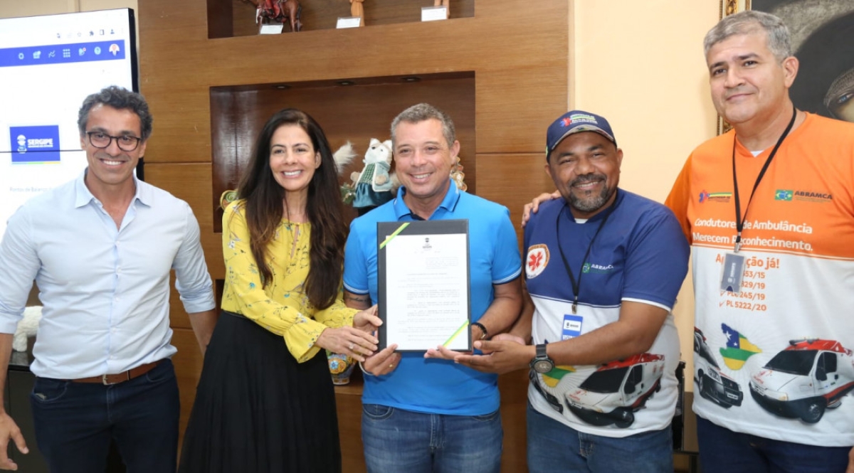 Governador de Sergipe sanciona lei de adicional para servidores do Samu-SES - Foto: André Moreira | Governo de Sergipe