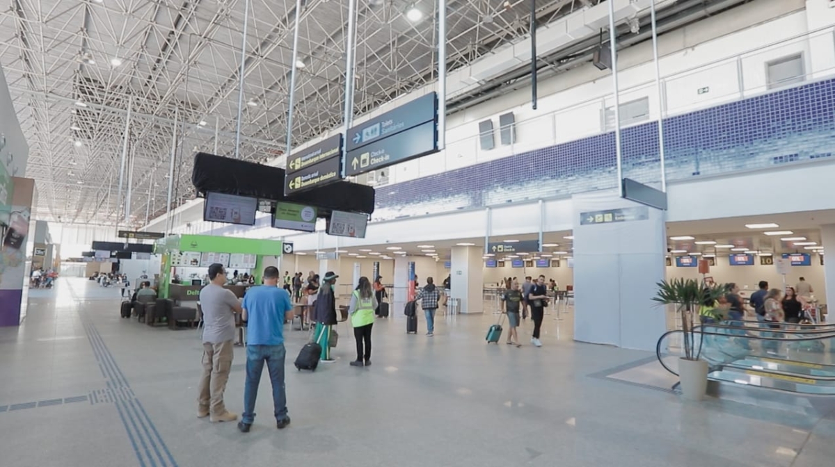 ABIH-SE ressalta que investimentos na promoção do destino Aracaju impactaram no aumento de passageiros no aeroporto - Foto: Innuve Comunicação