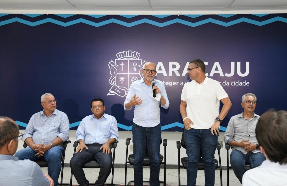 Prefeito anuncia congelamento da tarifa e subsídio para o transporte público na Grande Aracaju - Foto: Ana Lícia Menezes | Prefeitura de Aracaju