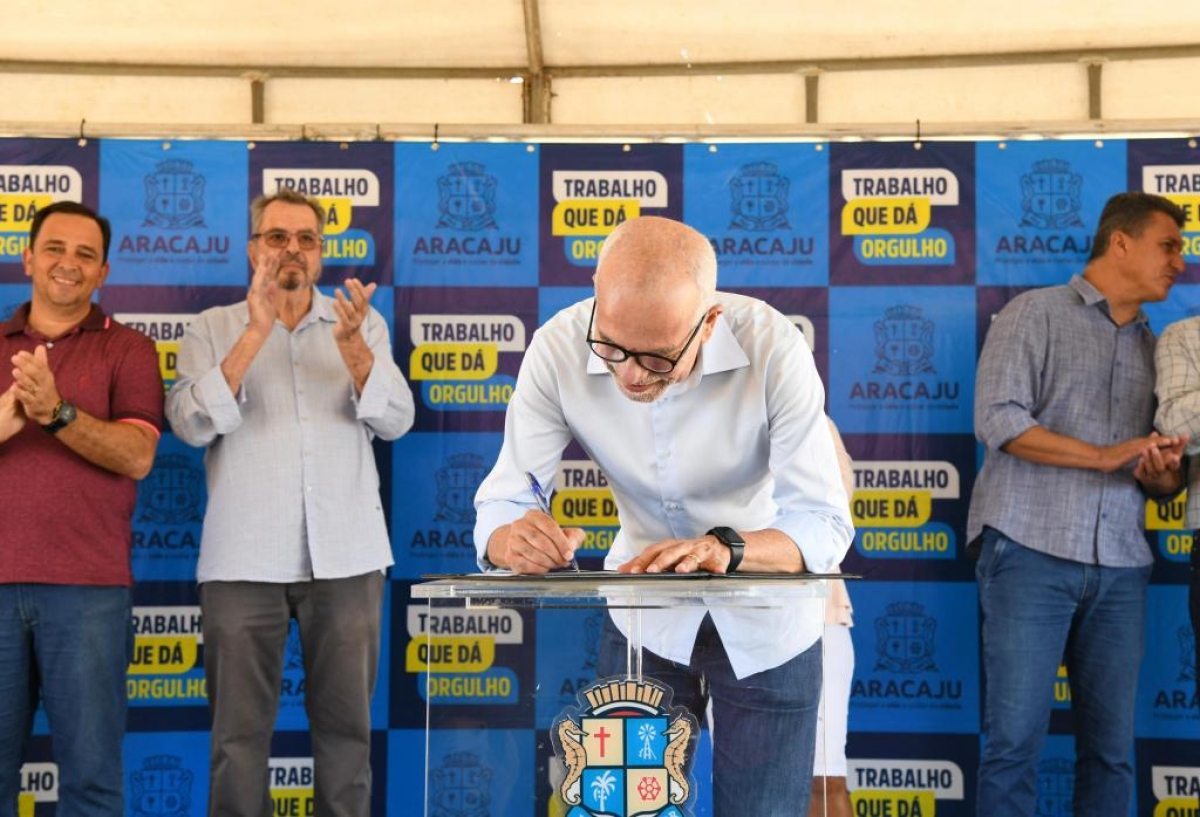 Prefeito Edvaldo autoriza construção de 484 casas no novo conjunto habitacional do Lamarão - Foto: Ana Lícia Menezes | Prefeitura de Aracaju