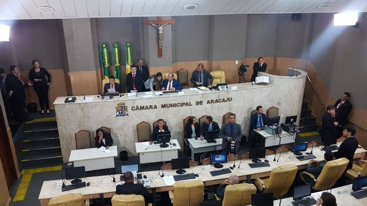 Plenário da Câmara de Vereadores de Aracaju - Foto: Marcelo Carvalho
