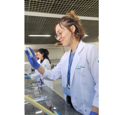 Camilla Valença, doutoranda em Biotecnologia Industrial - Foto: Arquivo Pessoal