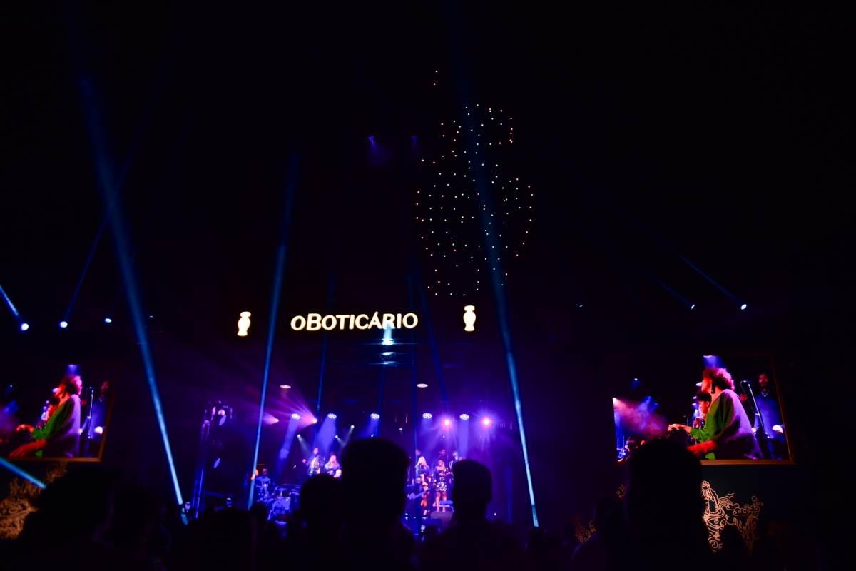 Boticário apresenta show de drones no Obelisco do Ibirapuera - Foto: Assessoria O Boticário