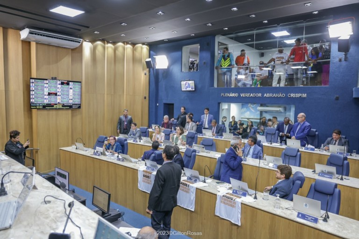 Câmara de Aracaju aprova redução de imposto para empresas que prestam serviços de transportes coletivos - Foto: Gilton Rosas | Agência Câmara de Aracaju