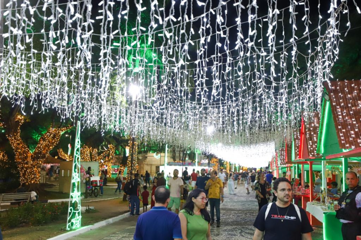 Natal Iluminado: confira a programação completa desta semana para o Centro - Foto: Michel de Oliveira | Secom | Prefeitura de Aracaju
