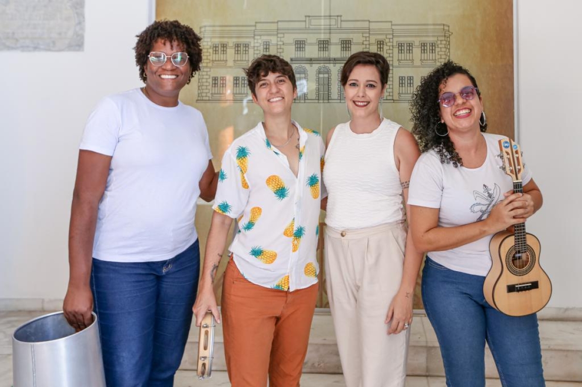 Resistência e representatividade farão palco no Réveillon 2024 com o grupo Samba de Salto - Foto: Michel de Oliveira | Secom | Prefeitura de Aracaju