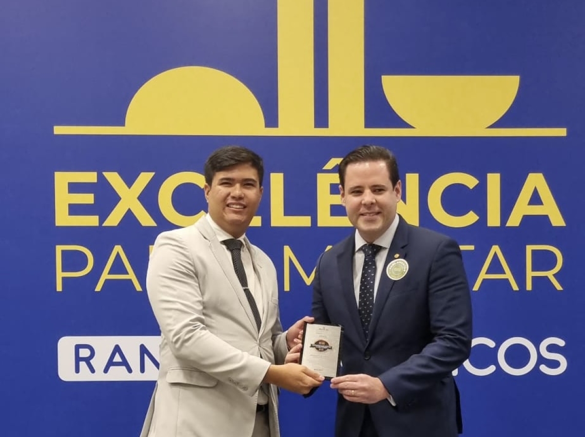 Melhor deputado federal de Sergipe: Rodrigo Valadares é o único parlamentar a receber o prêmio Ranking dos Políticos - Foto: Assessoria Rodrigo Valadares