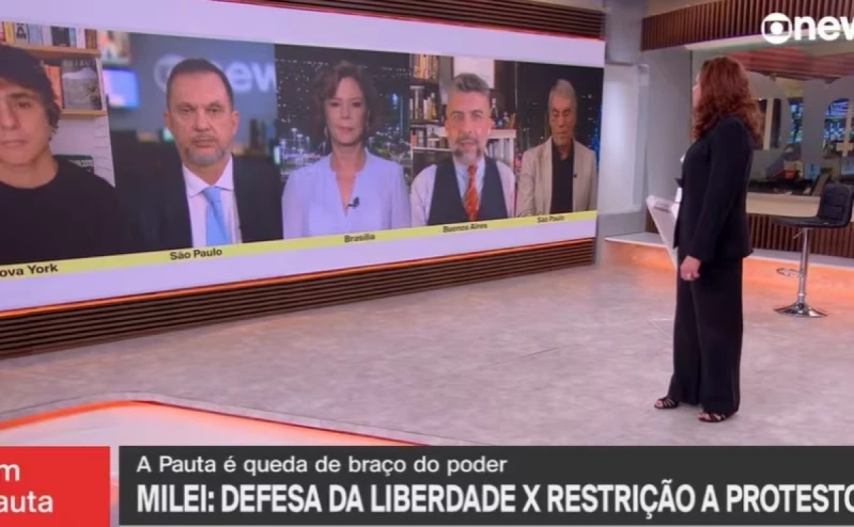 Comentaristas da GloboNews discordam e entram em atrito ao vivo - Foto: Reprodução | GloboNews