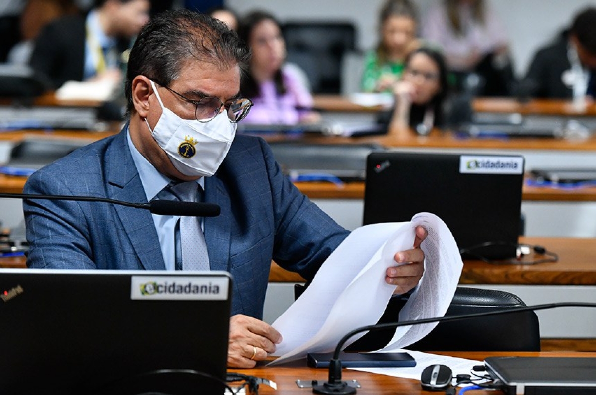 Relatório de Nelsinho permite que a pena para a extorsão não exclua eventual condenação por invasão de dispositivo informático, outro crime previsto no Código Penal - Foto: Geraldo Magela | Agência Senado