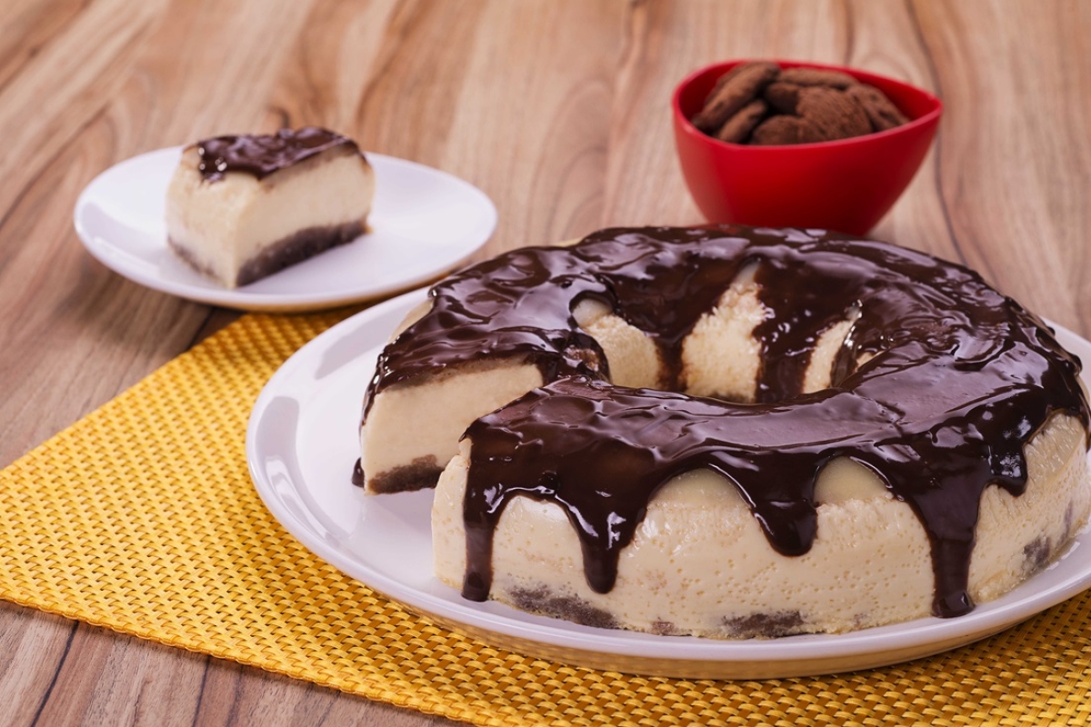 Pudim com Cookies - Foto: Marca Vitarella | Divulgação