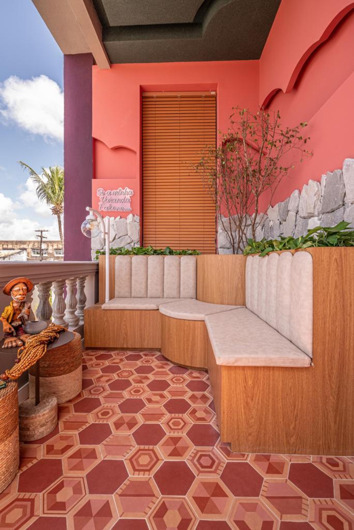 Peach Fuzz: cor de 2024 traz renovação e aconchego no design de interiores - Foto: NV Comunicação