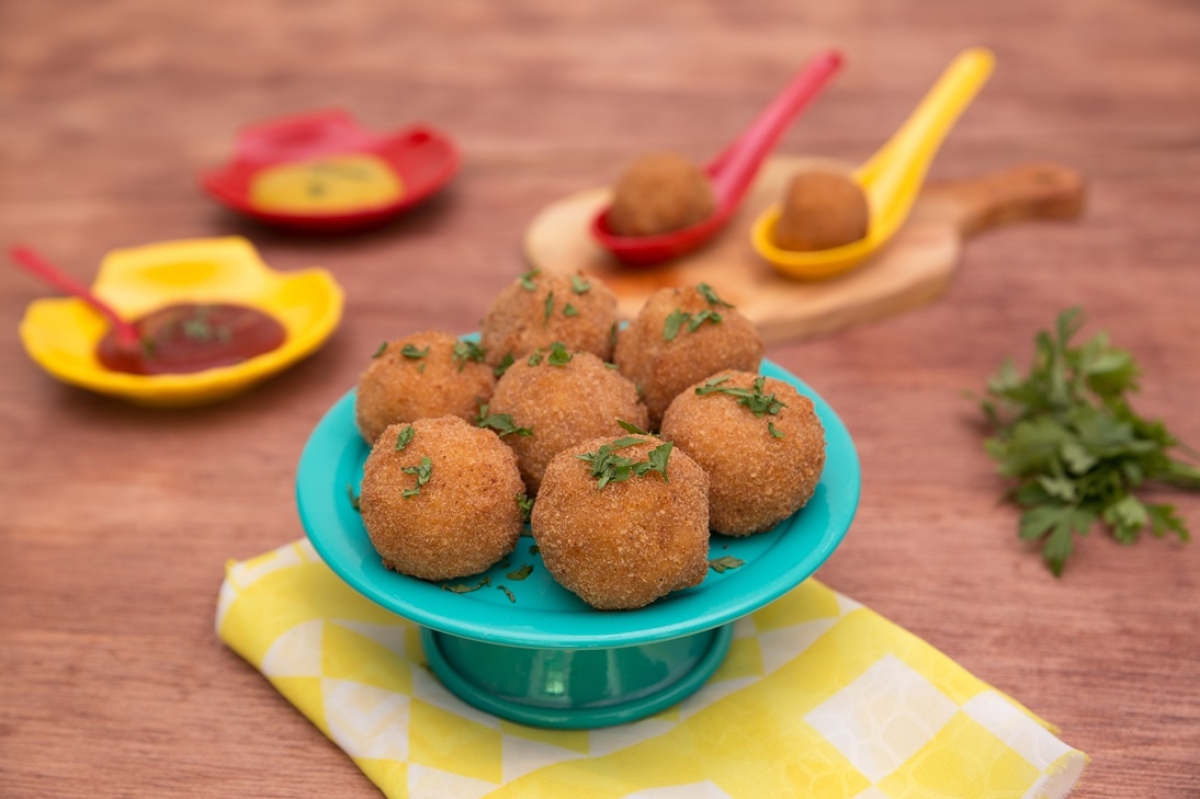 Bolinho de Lámen Fortaleza de Queijo e Milho - Foto: Marca Fortaleza | Divulgação
