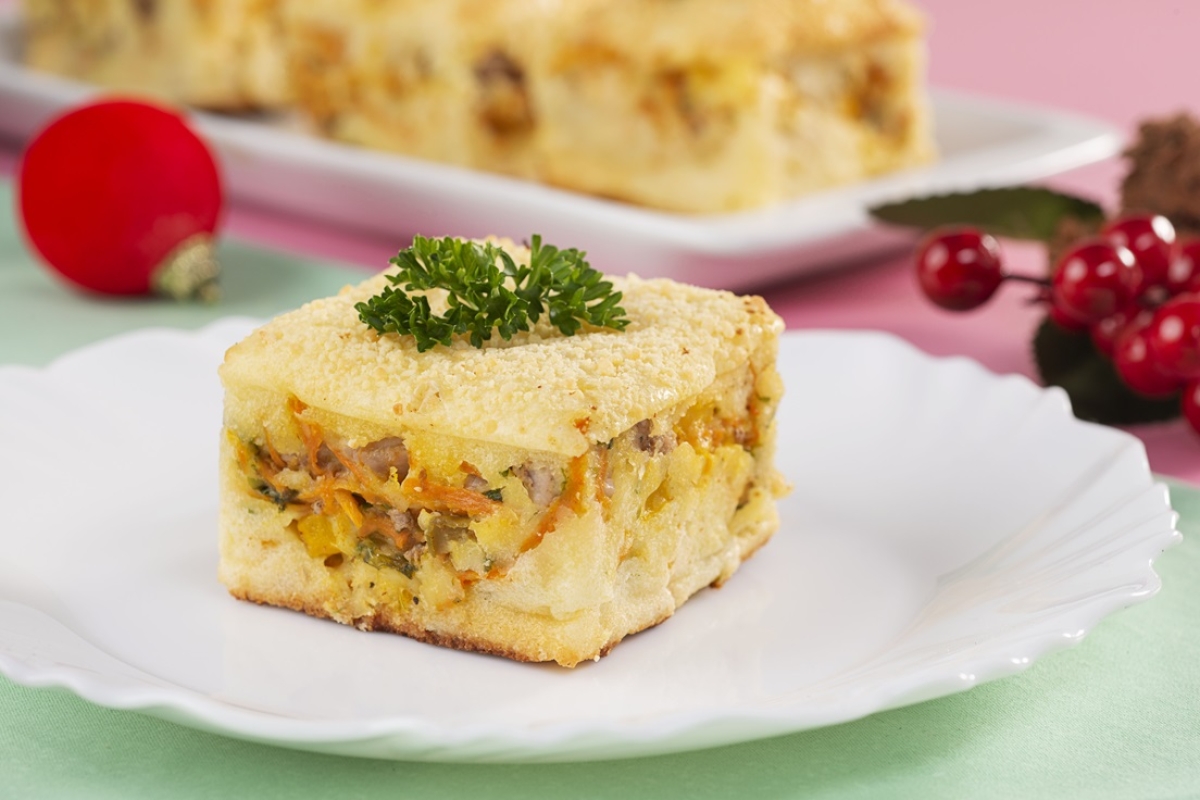 Torta de Pernil - Foto: Marca Finna | Divulgação