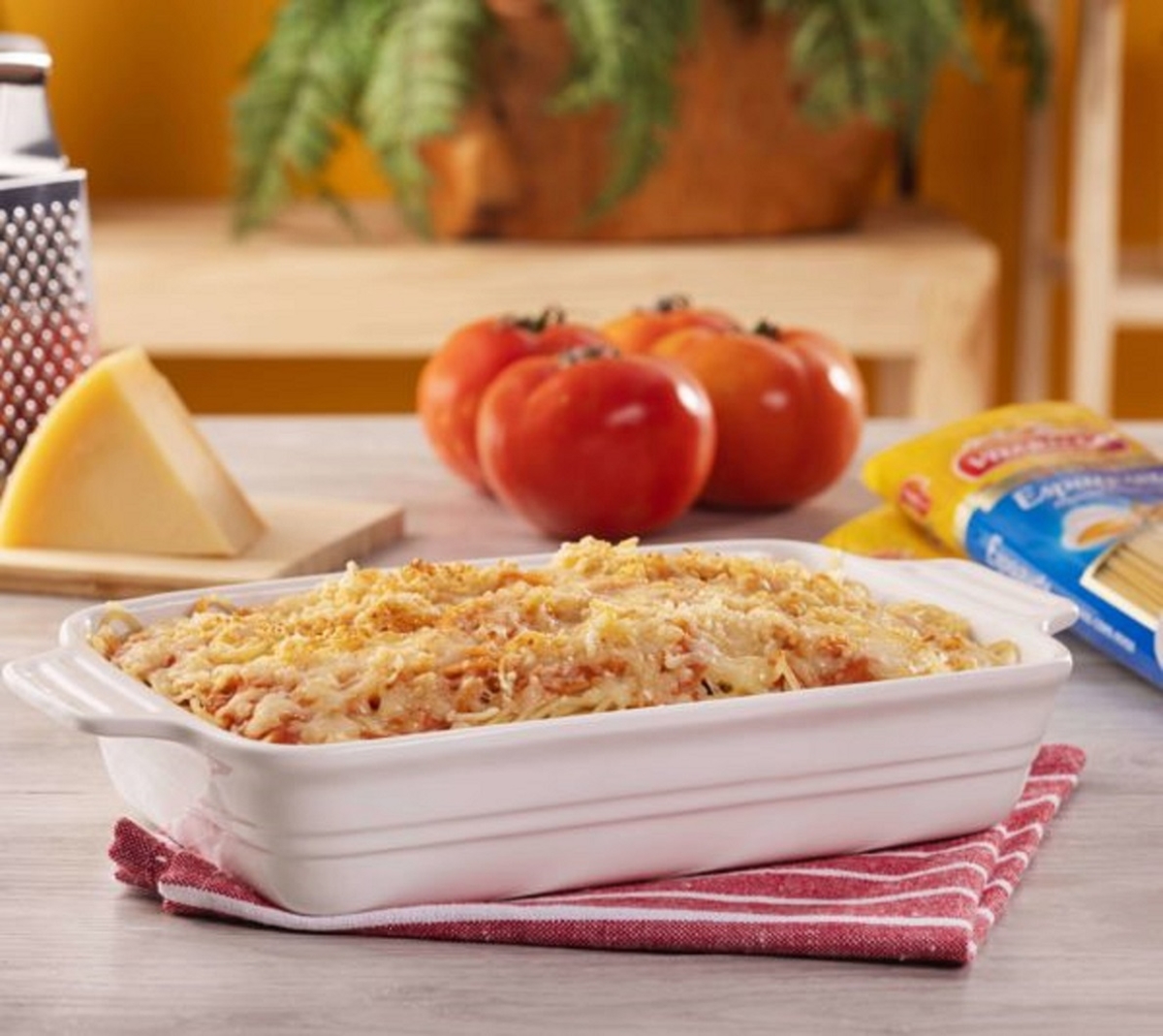 Espaguete com Filé Mignon em Tiras - Foto: Marca Vitarella | Divulgação Espaguete com Filé Mignon em Tiras - Foto: Marca Vitarella | Divulgação