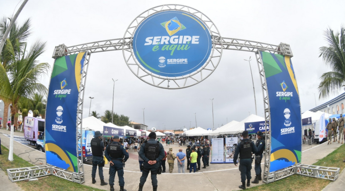 Entrada do "Sergipe é aqui" - Foto: Erick O´Hara | Governo de Sergipe
