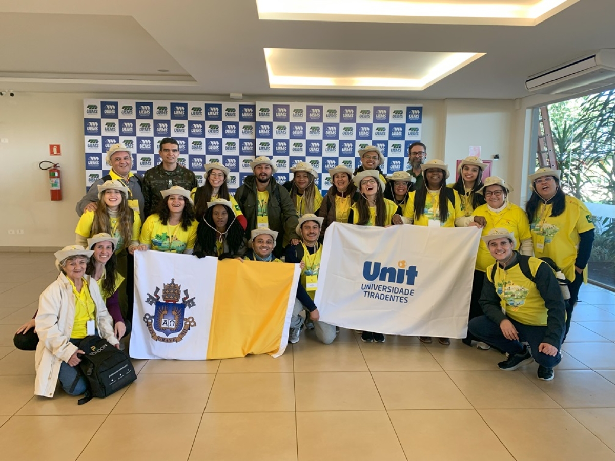 Alunos da Unit durante Projeto Rondon de 2023 em Bonito (MS) - Foto: Acervo Unit