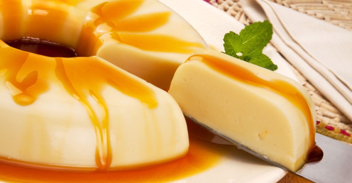 Pudim de Ricota com Mel - Foto: Divulgação | Marca Tirolez