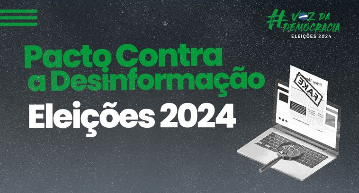 TRE-SE e instituições parceiras celebrarão um Pacto contra a desinformação - Imagem: Divulgação