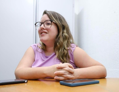 Coordenadora das Referências em Saúde Mental e do Sapsi, Lidiane Rosa - Foto: Prefeitura de Aracaju