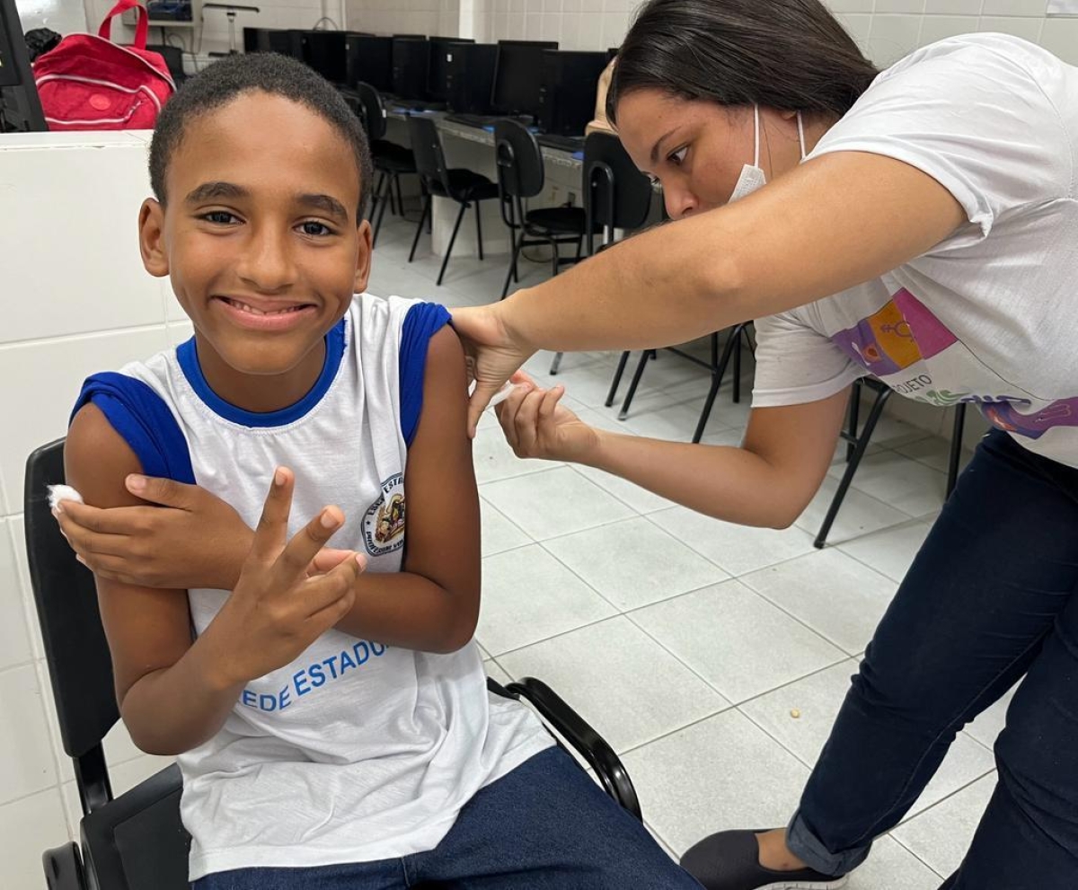 Prefeitura de Aracaju recebe declaração de vacinação atualizada no ato da matrícula nas escolas - Foto: Ascom | SMS | Prefeitura de Aracaju