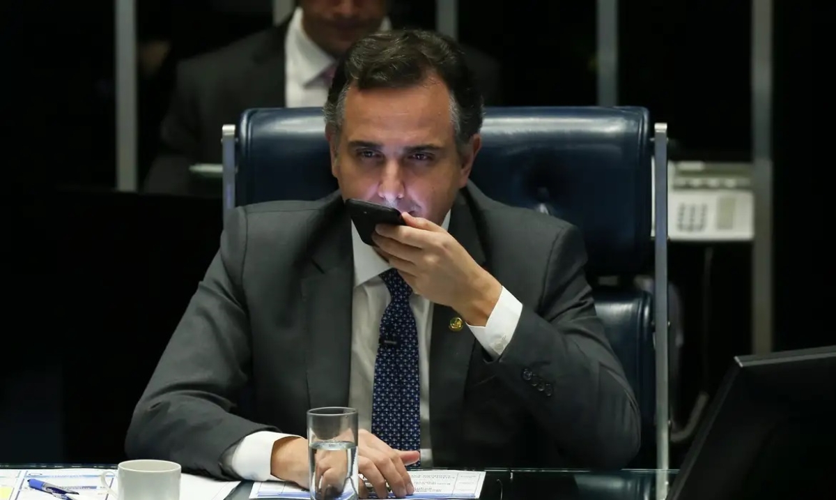 Brasília (DF), 25/10/2023 - Presidente Rodrigo Pacheco durante sessão do Senado - Foto: Lula Marques | Agência Brasil