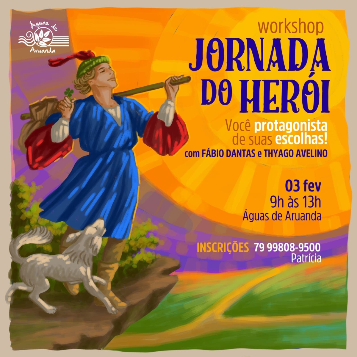 Workshop Jornada do Herói - Imagem: Divulgação