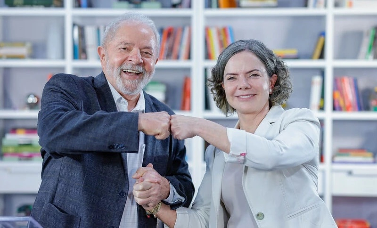 Lula e a presidente do PT, Gleisi Hoffmann - Foto: Ricardo Stuckert