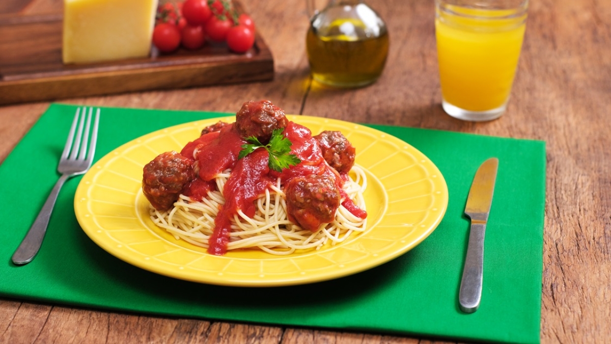 Macarrão com Almôndegas Todeschini - Foto: Divulgação | Todeschini