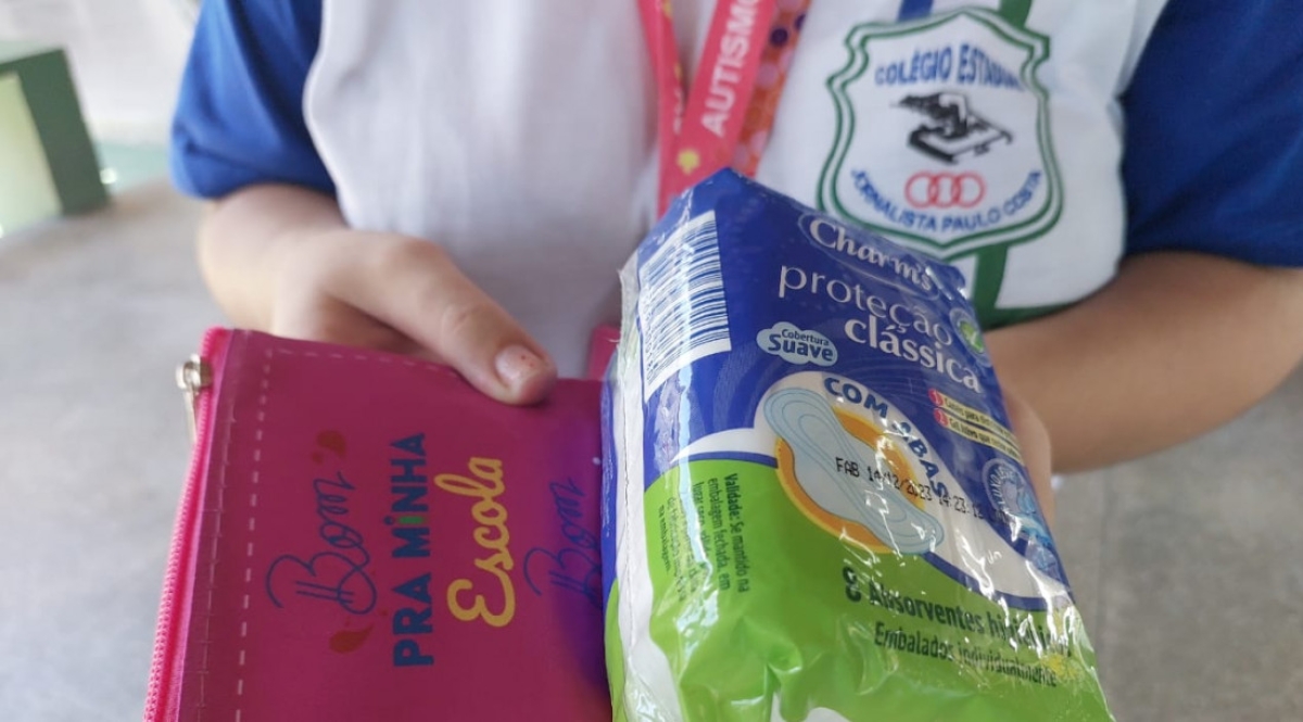 Programa assegurará absorventes a pessoas que menstruam, na comunidade escolar | Foto: Silvio Oliveira | Governo de Sergipe
