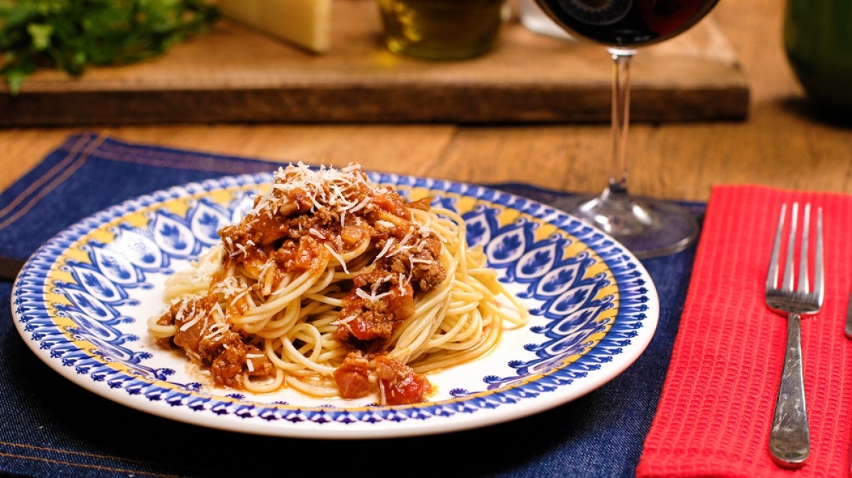 Macarrão à bolonhesa - Imagem: Divulgação | Renata Macarrão à bolonhesa - Imagem: Divulgação | Renata