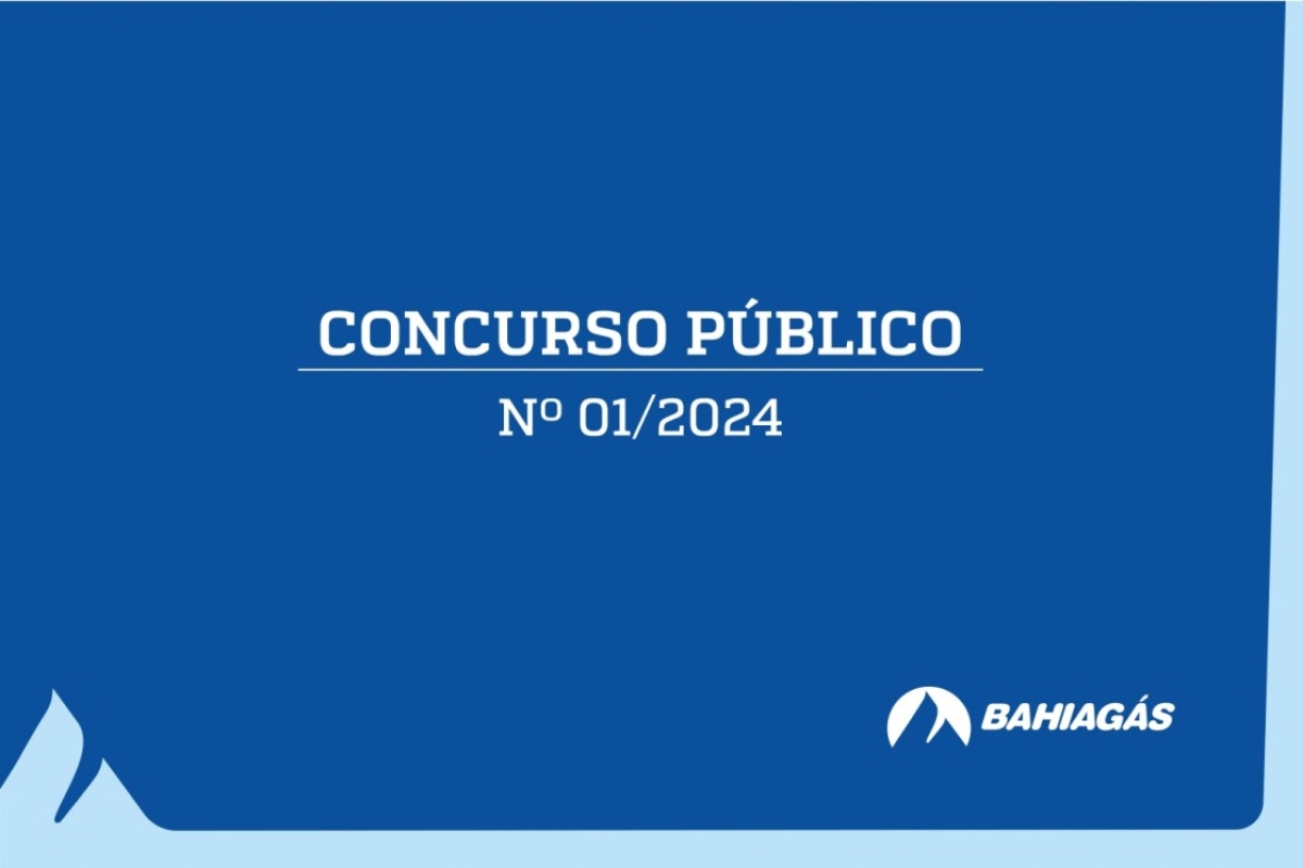 Bahiagás anuncia Concurso Público 2024 com vagas em diversas áreas - Imagem: Divulgação | Bahiagás