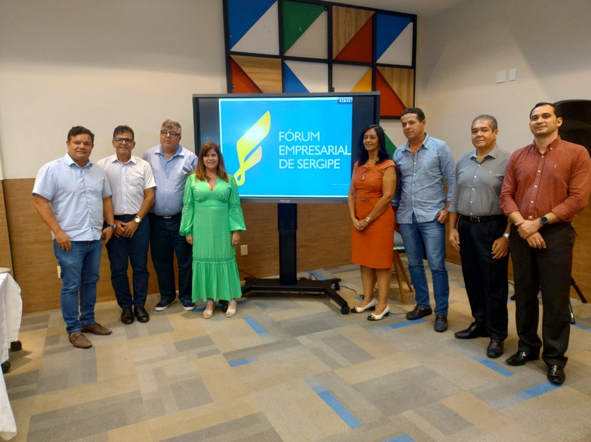 Nova diretoria assume comando no Fórum Empresarial de Sergipe - Foto: Assessoria de Comunicação Celi