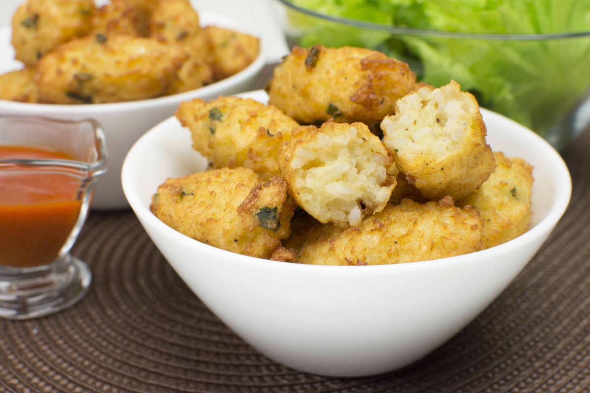 Bolinho de Arroz Assado - Foto: Divulgação | Marca GME Puro Sabor Bolinho de Arroz Assado - Foto: Divulgação | Marca GME Puro Sabor