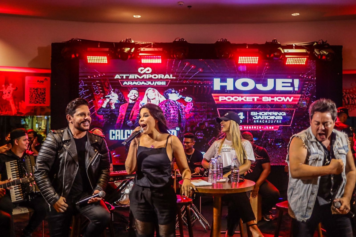 Calcinha Preta no Shopping Jardin - Foto: Jhonata Teles | Arquivo Shopping Jardins