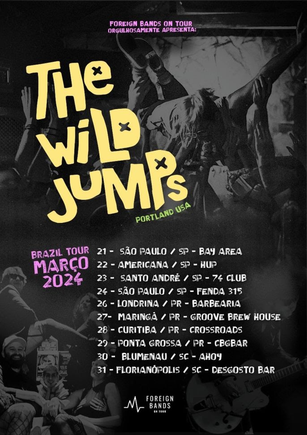 Turnê The Wild Jumps - Imagem: Divulgação