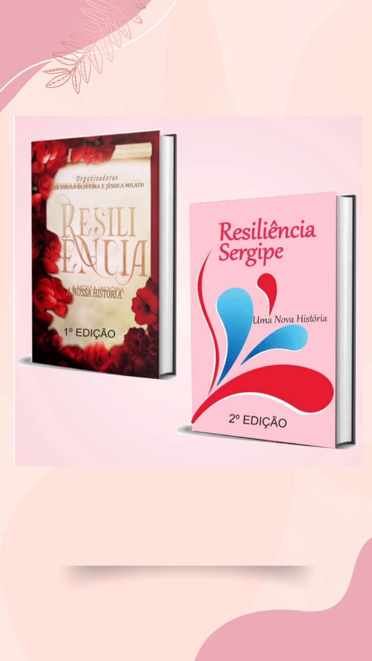 Livros "Resiliência Sergipe" - Imagem: Divulgação
