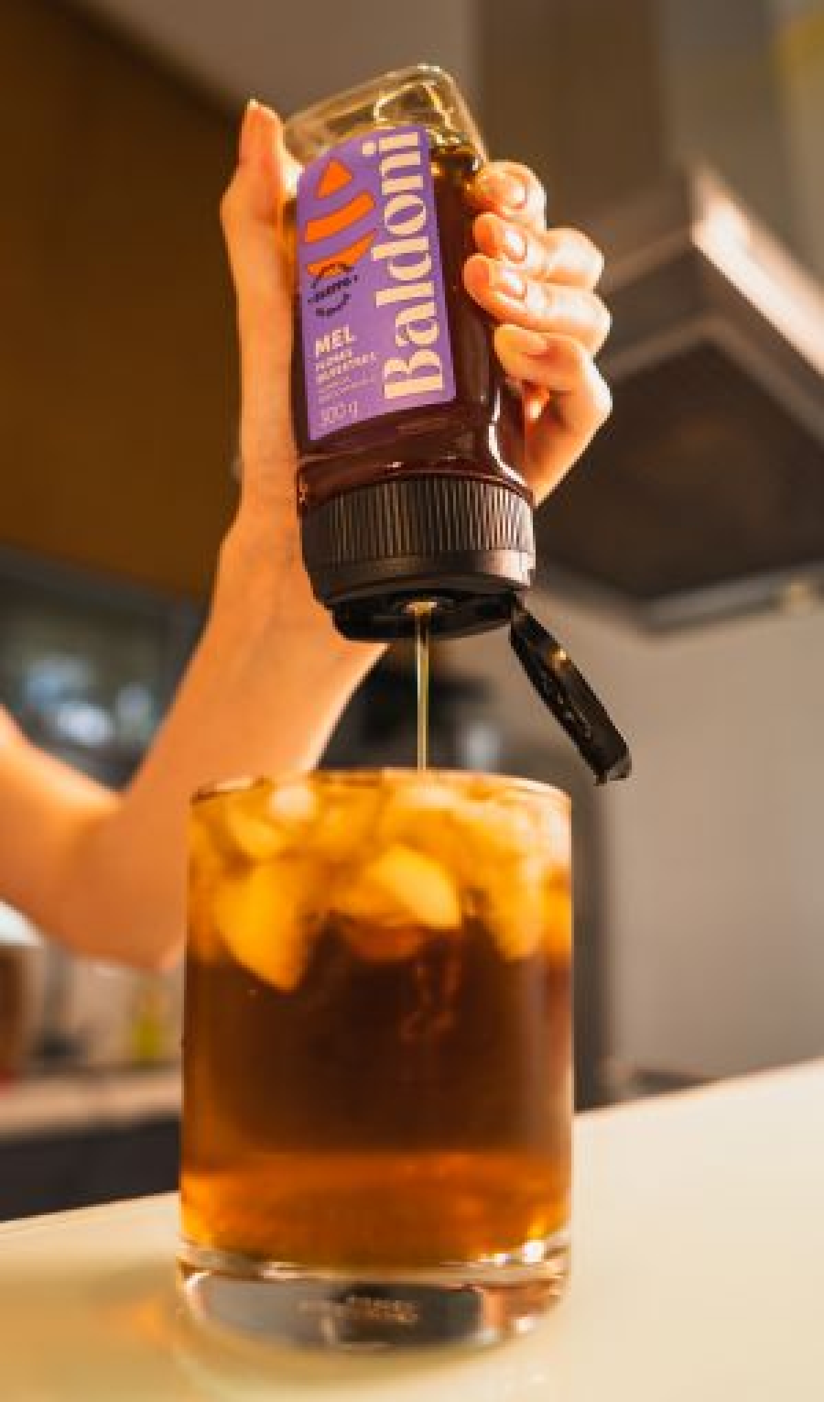 Chá Mate Gelado com Mel - Foto: Divulgação/Baldoni