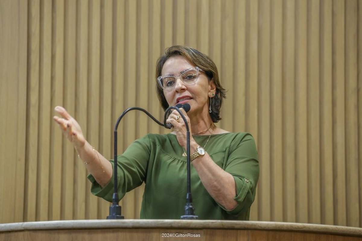 Vereadora Emília Corrêa - Foto: Gilton Rosas | CMA