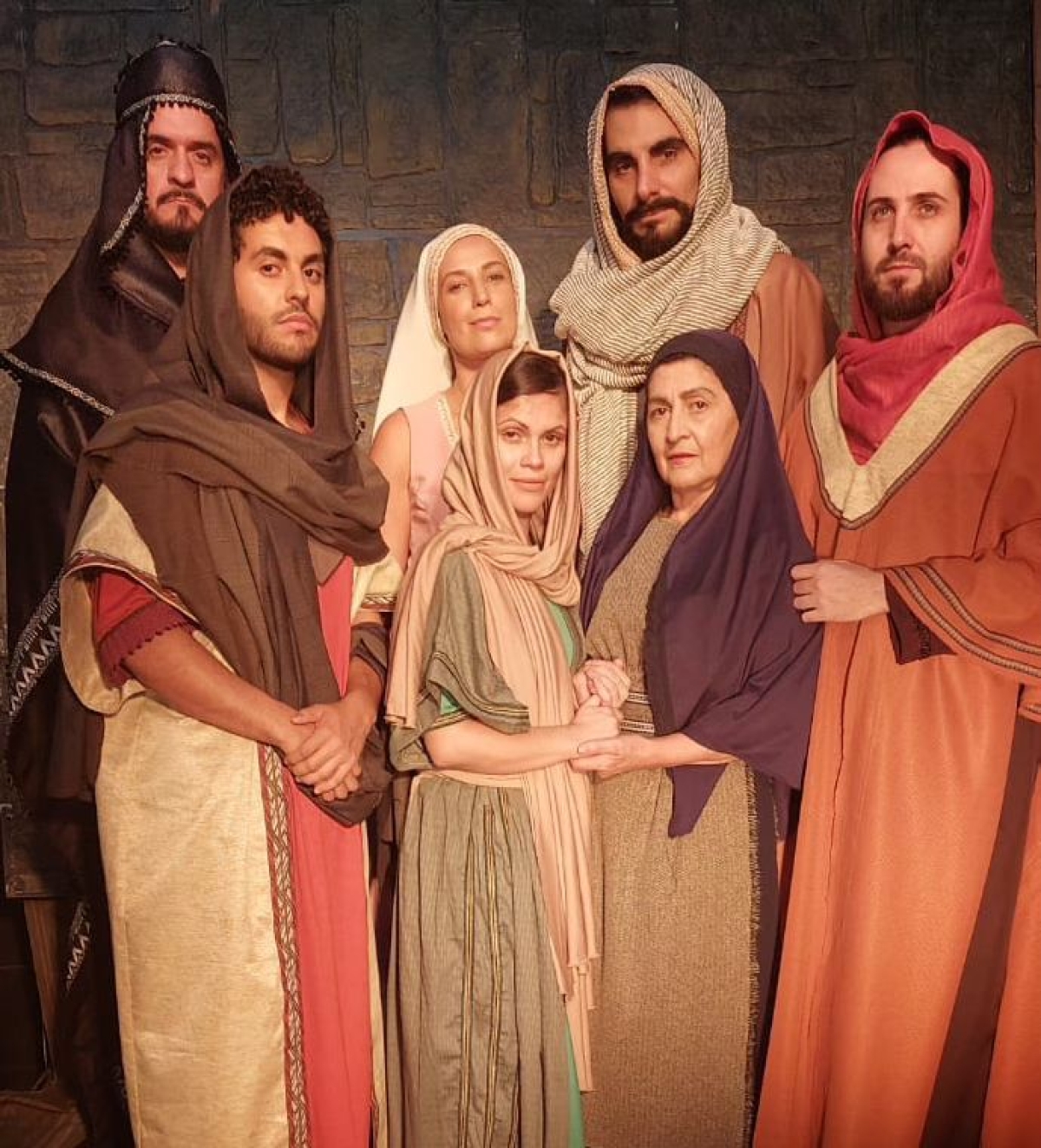 Espetáculo "Uma Mulher, Um Olhar. Abigail, Paulo e Estêvão" - Foto: Divulgação