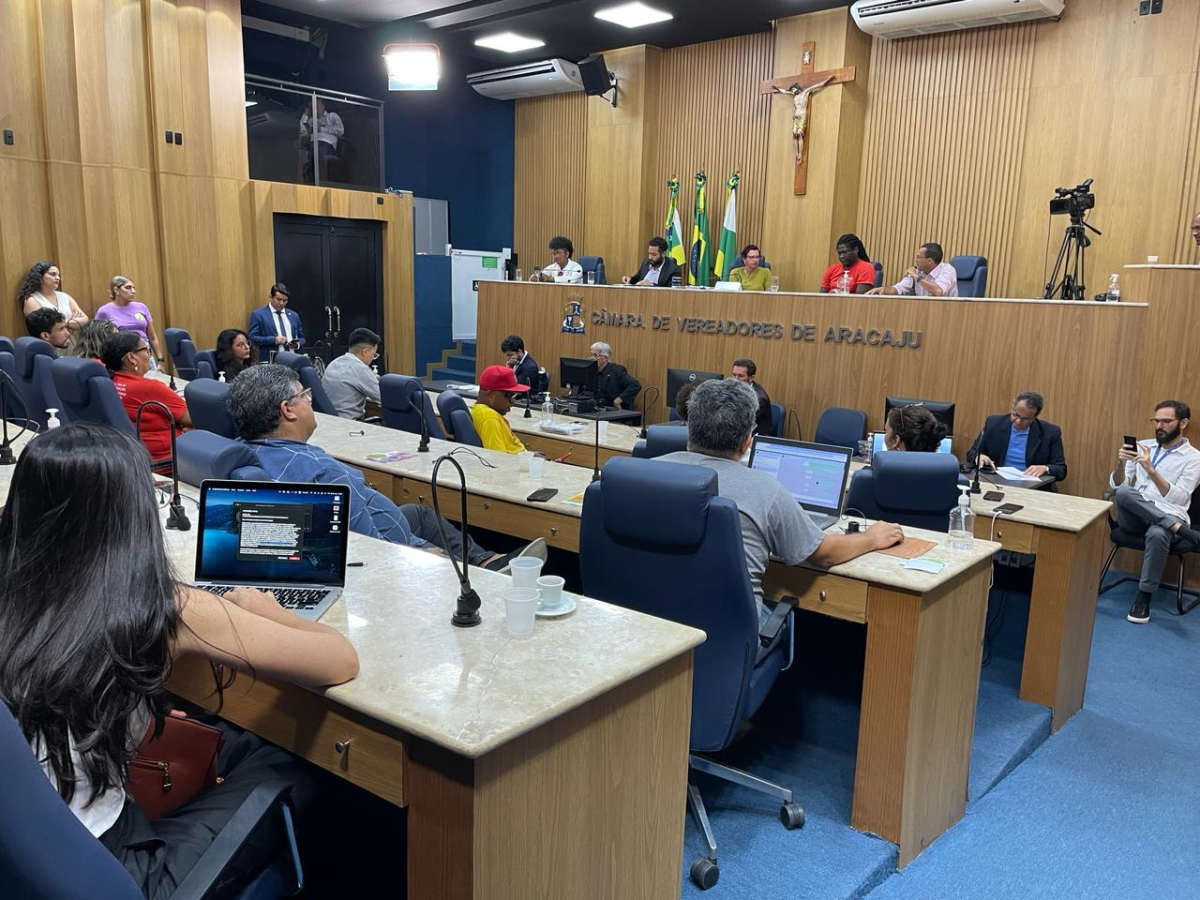 Audiência pública debate uso de câmeras e reconhecimento facial nas escolas municipais - Foto: Assessoria