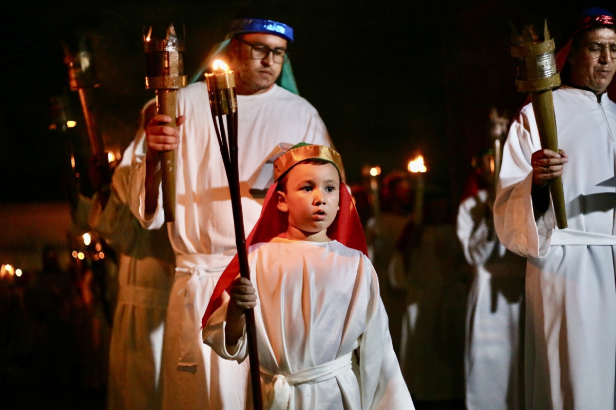 Procissão do Fogaréu acontecerá nesta quinta-feira em São Cristóvão - Foto: Heitor Xavier - Prefeitura de São Cristóvão