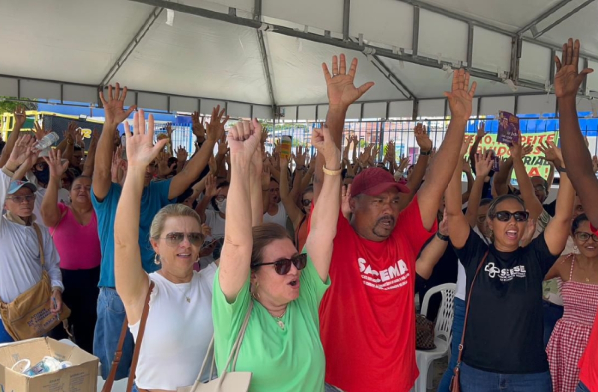 Assembleia aprova paralisação unificada de servidores da Prefeitura de Aracaju - Foto: CUT Sergipe