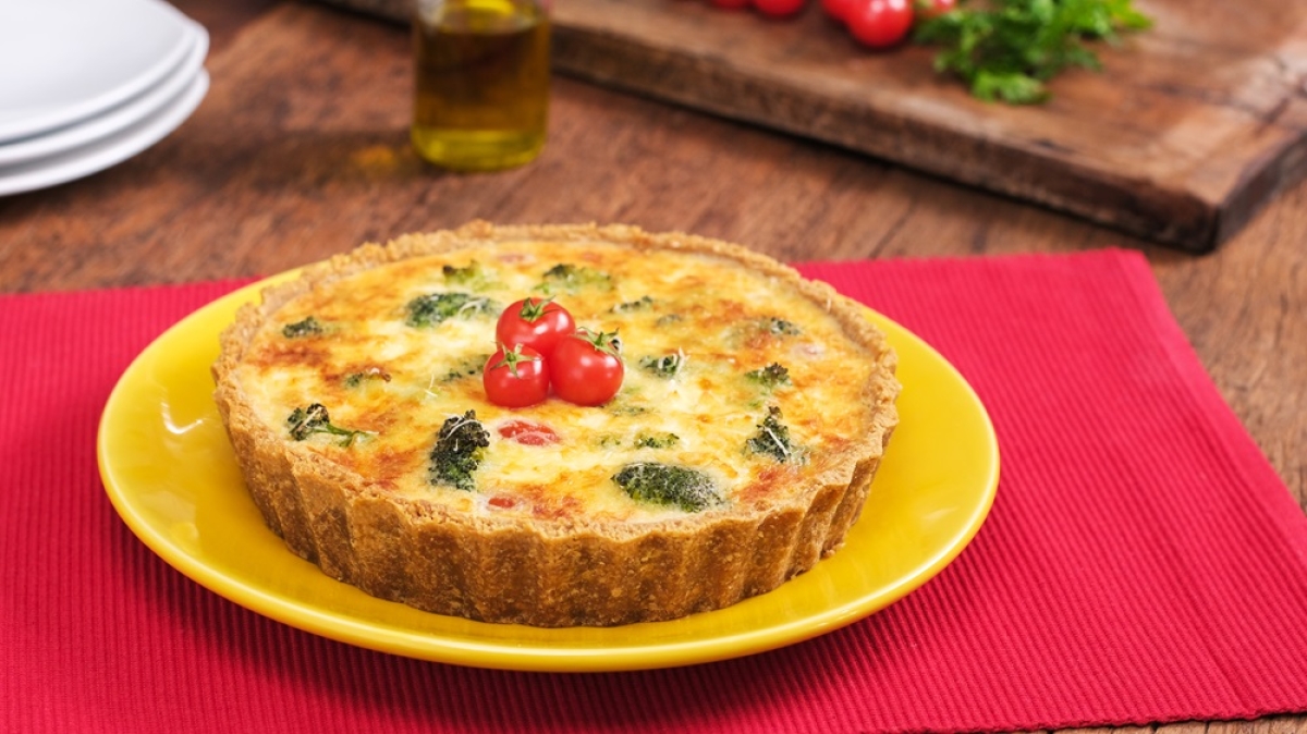 Receita de Quiche Vegetariana Todeschini  - Foto: Divulgação/Todeschini
