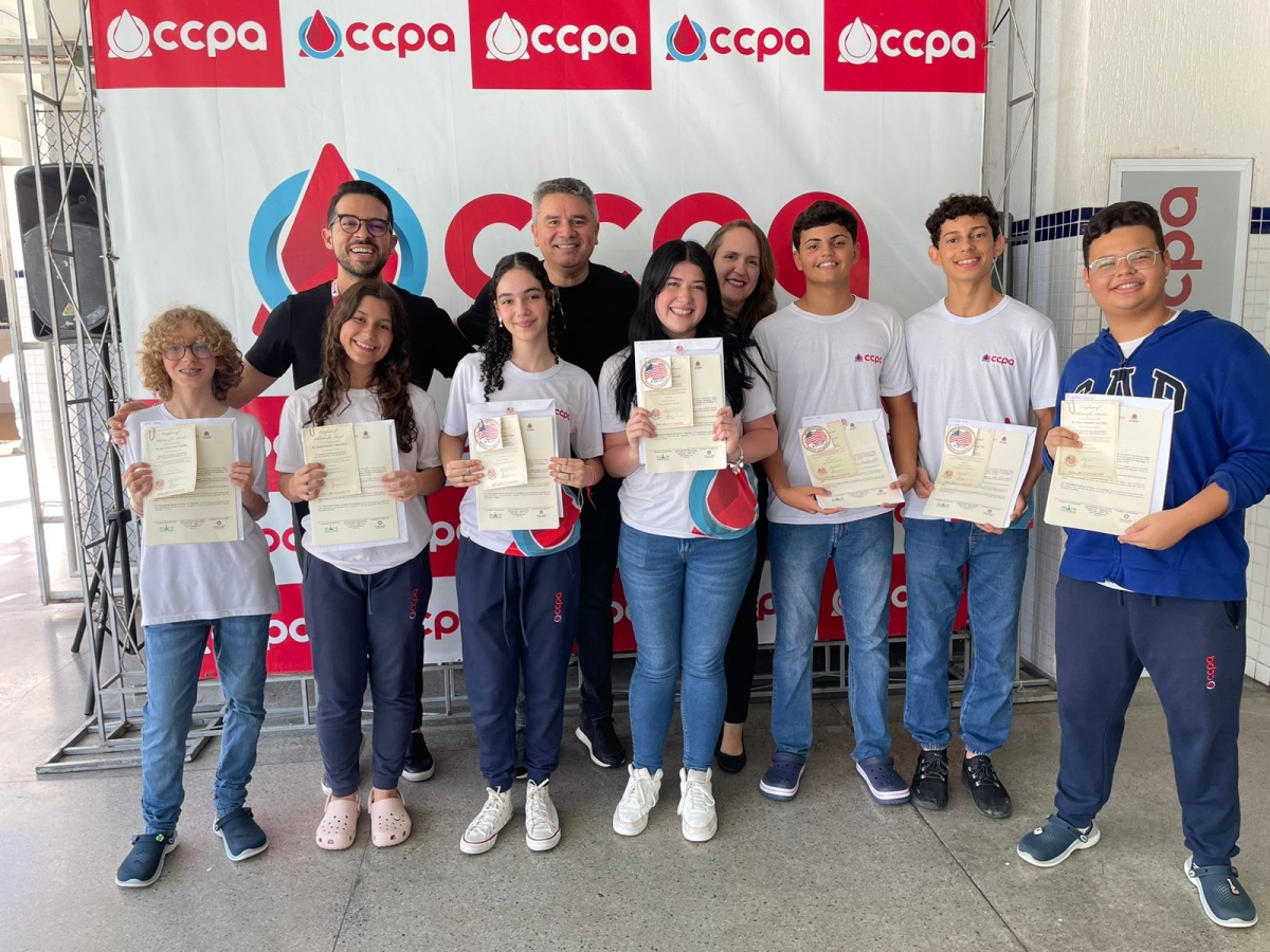 Das 16 vagas disponíveis para escolas de todo o Brasil, 07 selecionados foram sergipano - Foto: Arquivo do colégio
