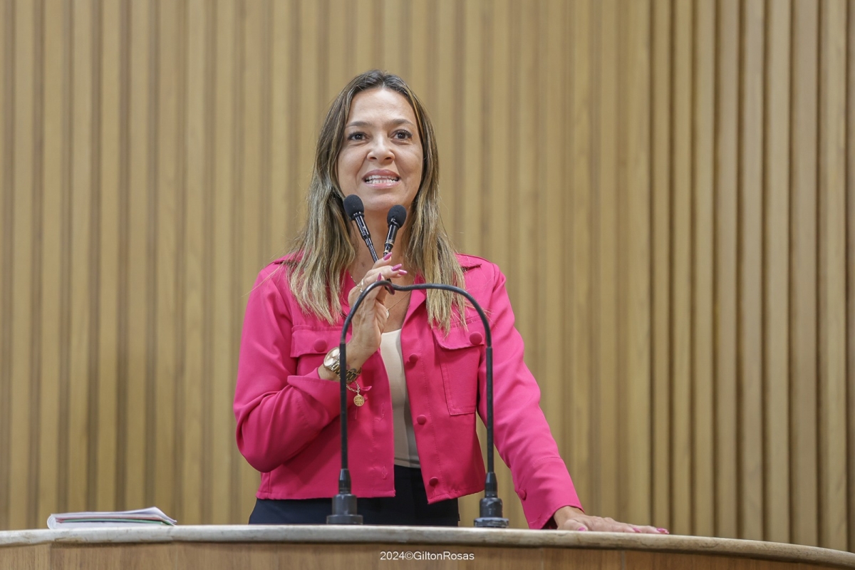 Vereadora Sheyla Galba - Foto: Gilton Rosas/CMA
