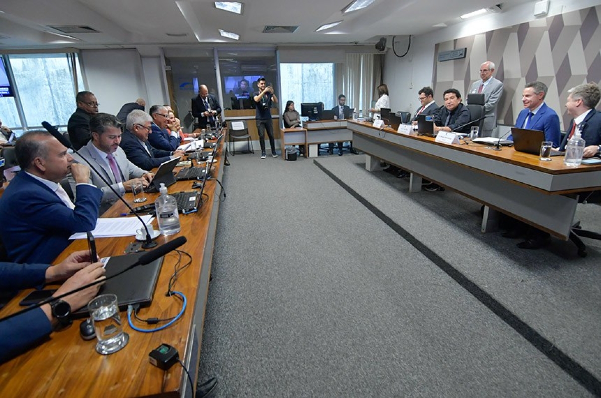 Audiência foi solicitada e presidida por Magno Malta - Foto: Geraldo
Magela/Agência Senado
