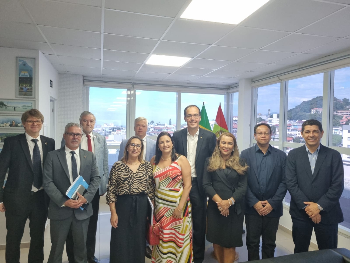 Georgeo Passos é eleito presidente da Representação Brasileira na União de Parlamentares Sul-americanos e do Mercosul - Foto: Assessoria de Comunicação Georgeo Passos
