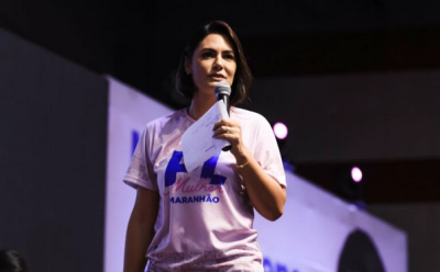 Ex-primeira-dama Michelle Bolsonaro - Foto: Victor Chagas e Bruno Koressawa/PL
