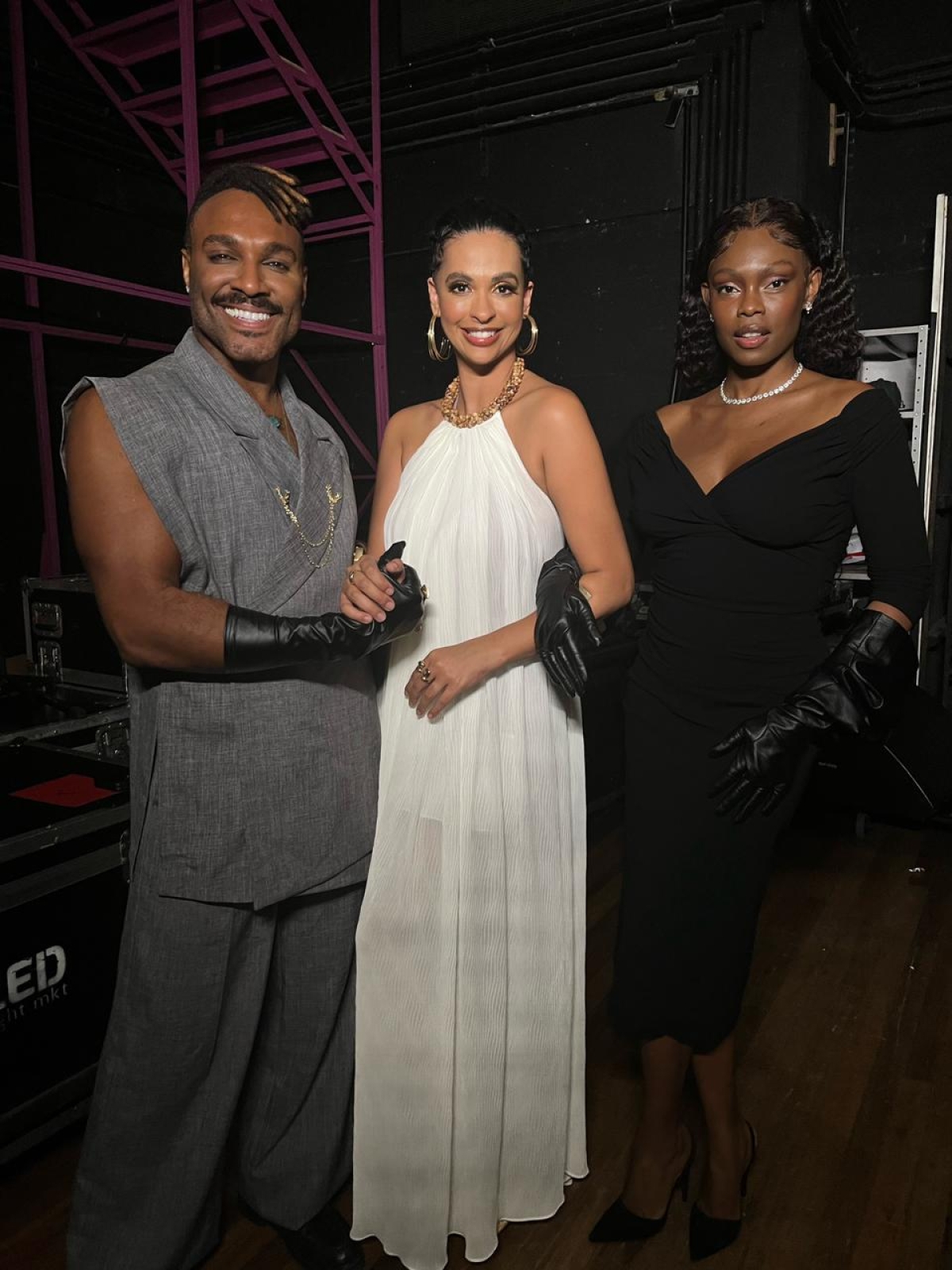 Fred Nicácio, Héloa e Xênia França - Foto: Assessoria
